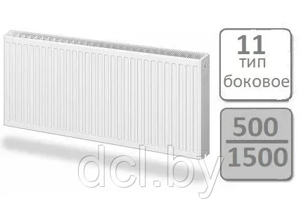 Стальной панельный радиатор Lemax Compact тип 11-500 1500