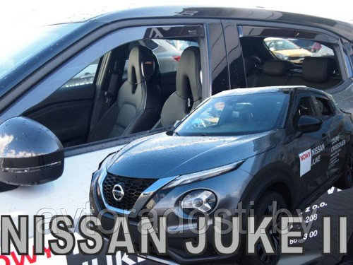 Ветровики вставные для Nissan Juke II (2019-) / Ниссан Жук [24305] (HEKO) - фото 1 - id-p171722565