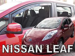 Ветровики вставные для Nissan Leaf (2010-2017) / Ниссан Лиф [24299] (HEKO)