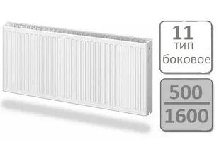 Стальной панельный радиатор Lemax Compact тип 11-500 1600