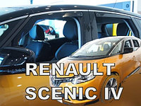 Ветровики вставные для Renault Scenic IV (2016-) / Рено Сценик 4 [27004] (HEKO)