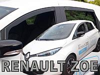 Ветровики вставные для Renault Zoe (2012-) / Рено [27011] (HEKO)