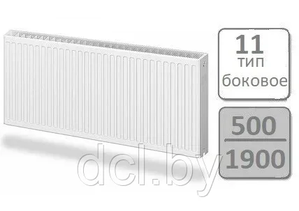 Стальной панельный радиатор Lemax Compact тип 11-500 1900