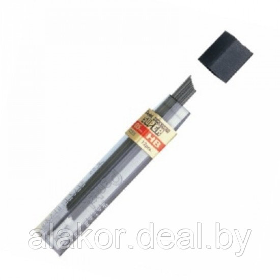 Грифели для автоматического карандаша Pentel "Hi-Polymer Super Lead", 0.5мм. 2B - фото 2 - id-p215517053