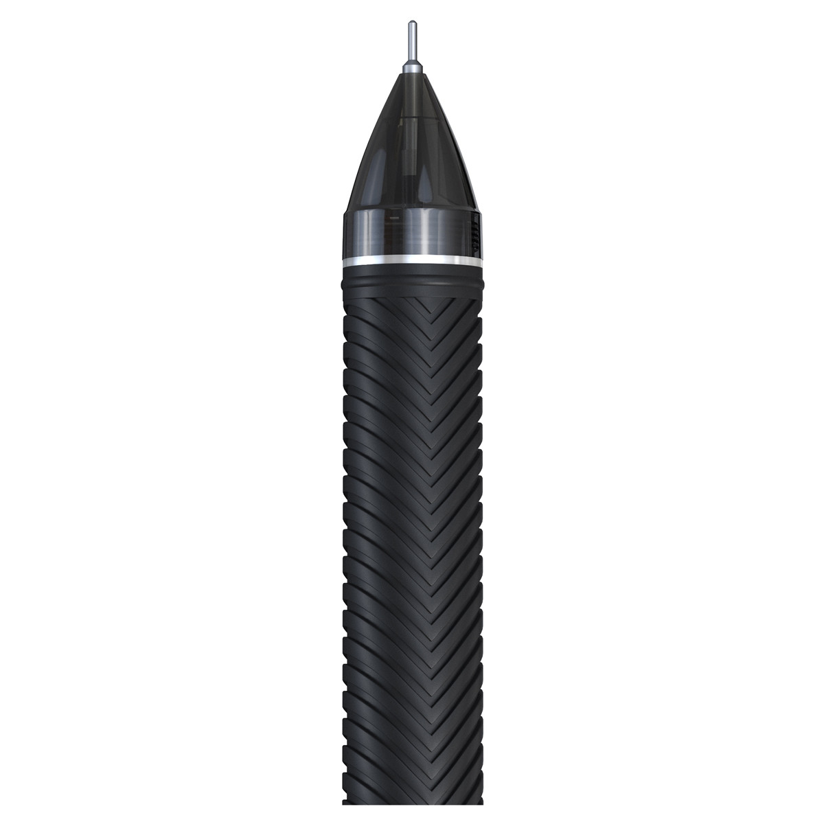 Ручка шариковая Berlingo "Stellar" черная, 0,7мм, масляный стержень, игольчатый нак., CBp_07292 - фото 3 - id-p215517091