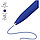 Ручка шариковая автоматическая OfficeSpace "Business" синяя, 0,7мм, синий антискол. корпус BPRBU_1817, фото 2