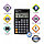 Калькулятор карманный BRAUBERG PK-865-BK (120x75 мм), 8 разрядов, двойное питание, ЧЕРНЫЙ, 250524, фото 2