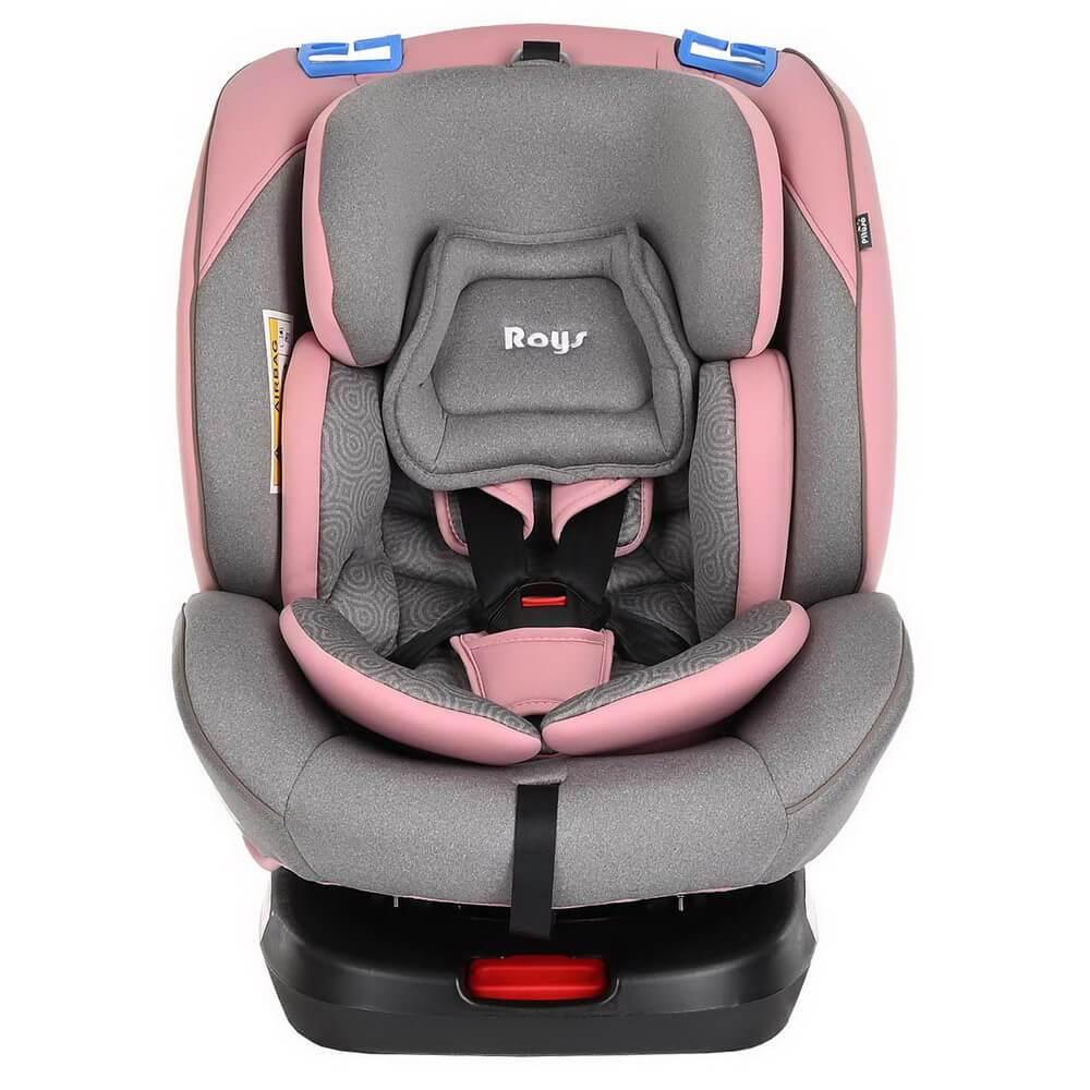 Детское автокресло Pituso Roys Isofix (0-36 кг) Roys Rose Grey/Розово-Серый - фото 3 - id-p215517242