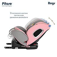 Детское автокресло Pituso Roys Isofix (0-36 кг) Roys Rose Grey/Розово-Серый, фото 9