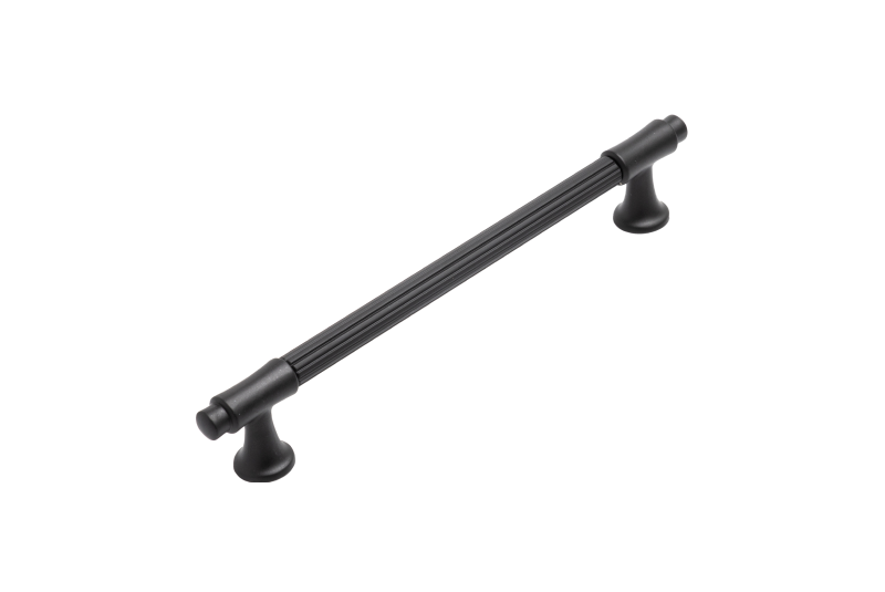 Ручка мебельная CEBI A1117 192 мм MP24 (черный) - фото 1 - id-p215273346