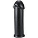 Черный фаллоимитатор с ярко выраженной головкой X-Men Butt Plug 26 см, фото 5