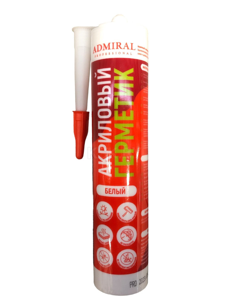 Герметик акриловый Admiral белый, 280 мл