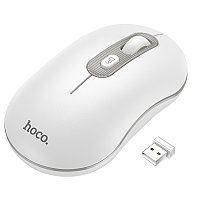 Беспроводная мышь - HOCO GM21, 4 кнопоки, питание 1xAA, 1600dpi, белая