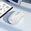 Беспроводная мышь - HOCO GM21, 4 кнопоки, питание 1xAA, 1600dpi, белая, фото 3