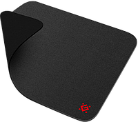 Игровой коврик для мыши - DEFENDER Black S 350x250x3мм, ткань+резина
