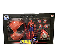 Набор игровой Человек паук wL 8819, стреляет дисками, перчатка, маска