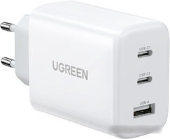 Сетевое зарядное Ugreen CD275 90496 (белый)