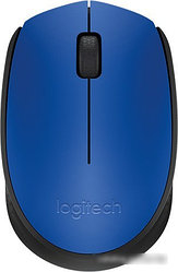 Мышь Logitech M171 Wireless Mouse синий/черный [910-004640]