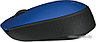 Мышь Logitech M171 Wireless Mouse синий/черный [910-004640], фото 3