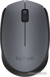 Мышь Logitech M170 Wireless Mouse Gray/Black [910-004642]