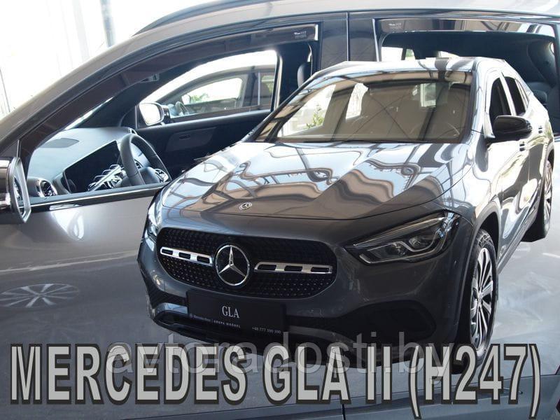 Ветровики вставные для Mercedes-Benz GLA II H247 (2020-) / Мерседес-Бенц [23620] (HEKO)