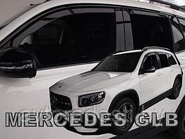 Ветровики вставные для Mercedes-Benz GLB X247 (2019-) / Мерседес-Бенц [23622] (HEKO)