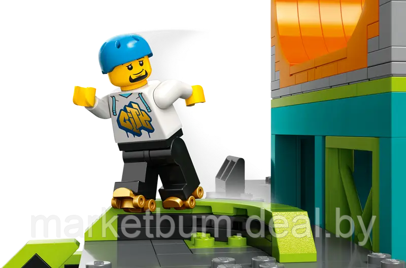 Конструктор Lego City 60364, Уличный скейтпарк - фото 5 - id-p215520161