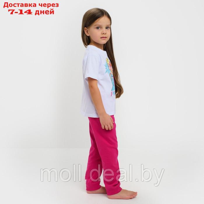 Комплект для девочки (футболка, брюки) "Холодное сердце", Disney, рост 98-104 (30) - фото 6 - id-p215507233