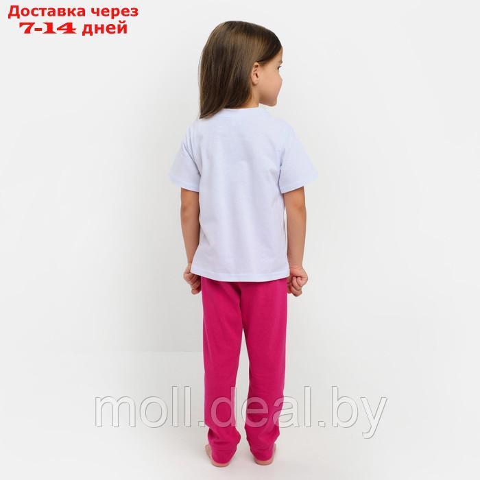 Комплект для девочки (футболка, брюки) "Холодное сердце", Disney, рост 98-104 (30) - фото 8 - id-p215507233