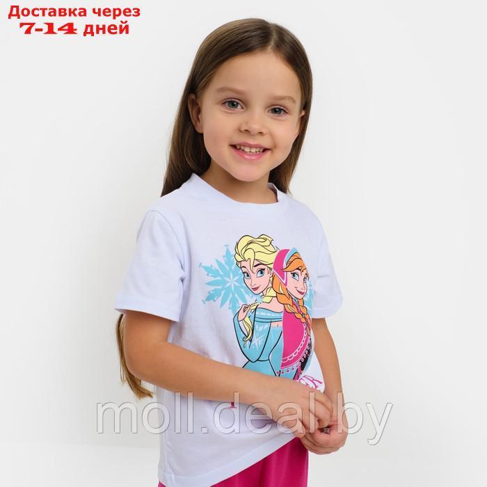 Комплект для девочки (футболка, брюки) "Холодное сердце", Disney, рост 98-104 (30) - фото 9 - id-p215507233