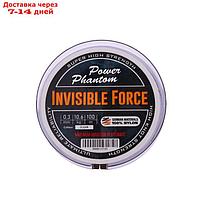 Леска Power Phantom Invisible Force CLEAR, диаметр 0.30 мм, вес 10.6 кг, 100 м