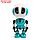 Робот "Смартбот", реагирует на прикосновение, световые и звуковые эффекты, цвет голубой, фото 2