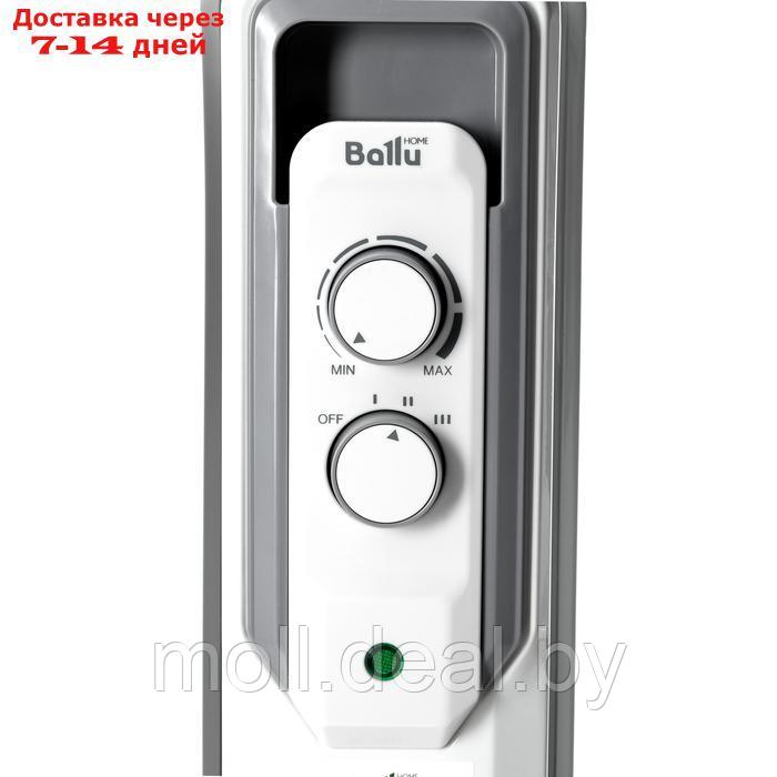 Обогреватель Ballu CUBE BOH/CB-07W, масляный, 1500 Вт, 7 секций, 20 м2, белый - фото 2 - id-p215508416