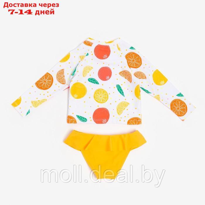 Купальный костюм раздельный детский MINAKU с рукавами, рост 134-140 (8) - фото 7 - id-p215508541
