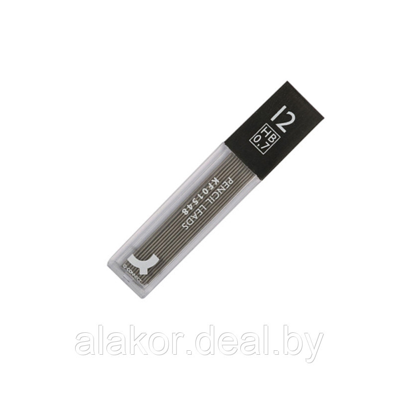 Грифели для автоматического карандаша,Q-connect, HB, 0.7мм, 12шт. - фото 1 - id-p215520238