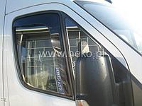 Ветровики вставные для Mercedes-Benz Sprinter 906 (2006-2018) / Мерседес-Бенц Спринтер (HEKO)