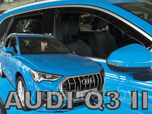 Ветровики вставные для Audi Q3 II (2018-) / Ауди [10264] (HEKO)