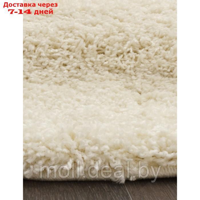 Ковёр овальный Shaggy ultra s600, размер 200x400 см, цвет cream - фото 3 - id-p215509868