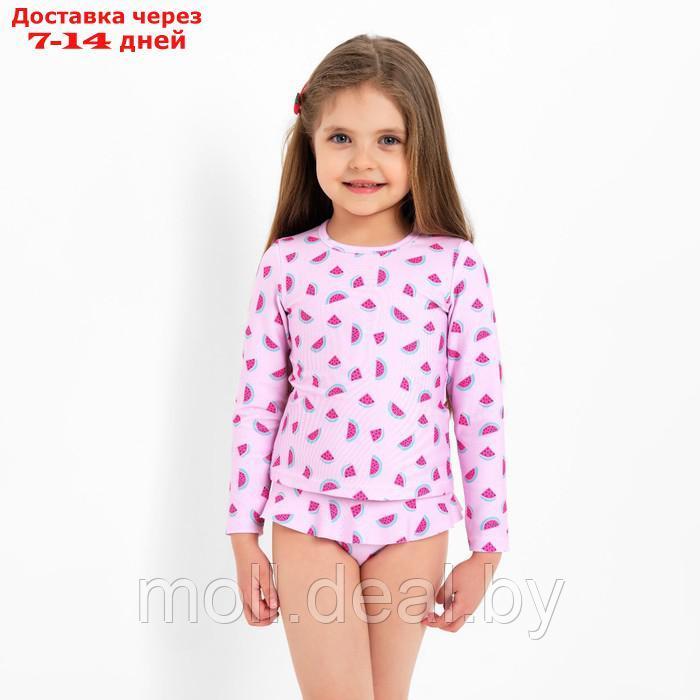 Купальник детский KAFTAN "Арбуз", рост 122-128 см, розовый - фото 1 - id-p215510004