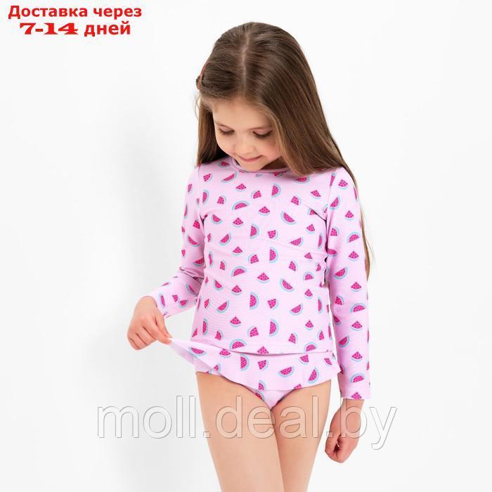 Купальник детский KAFTAN "Арбуз", рост 122-128 см, розовый - фото 6 - id-p215510004