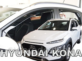 Ветровики вставные для Hyundai Kona (2017-) / Хендэ Кона [17293] (HEKO)