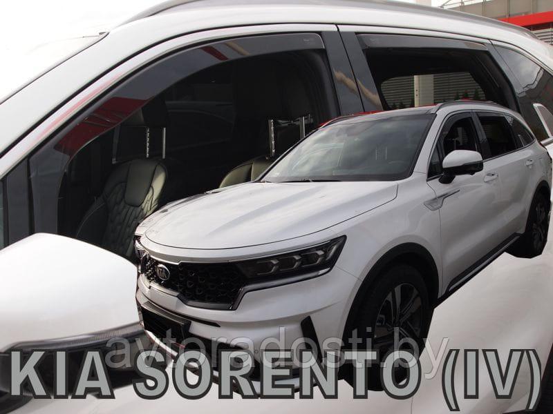 Ветровики вставные для Kia Sorento IV (2020-) / Киа Соренто [20190] (HEKO)