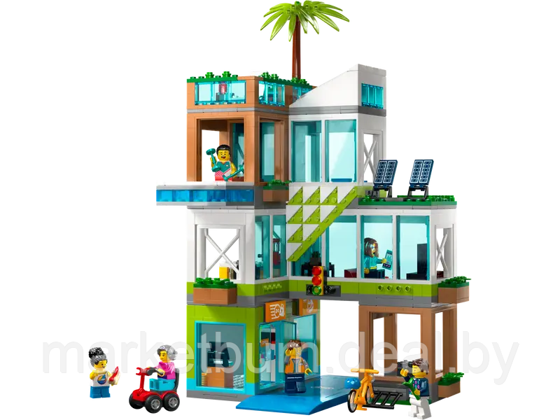 Конструктор LEGO City 60365, Многоквартирный дом - фото 3 - id-p215520545