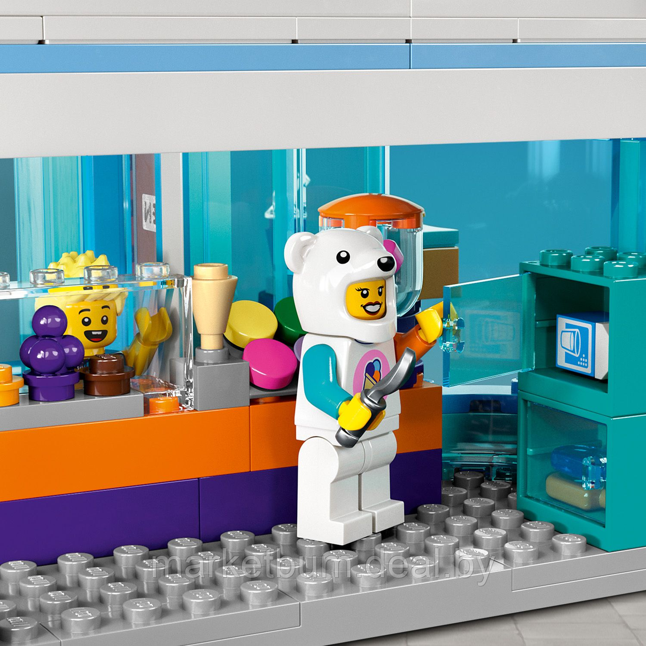 Конструктор LEGO City 60363, Кафе-мороженое - фото 4 - id-p215521119