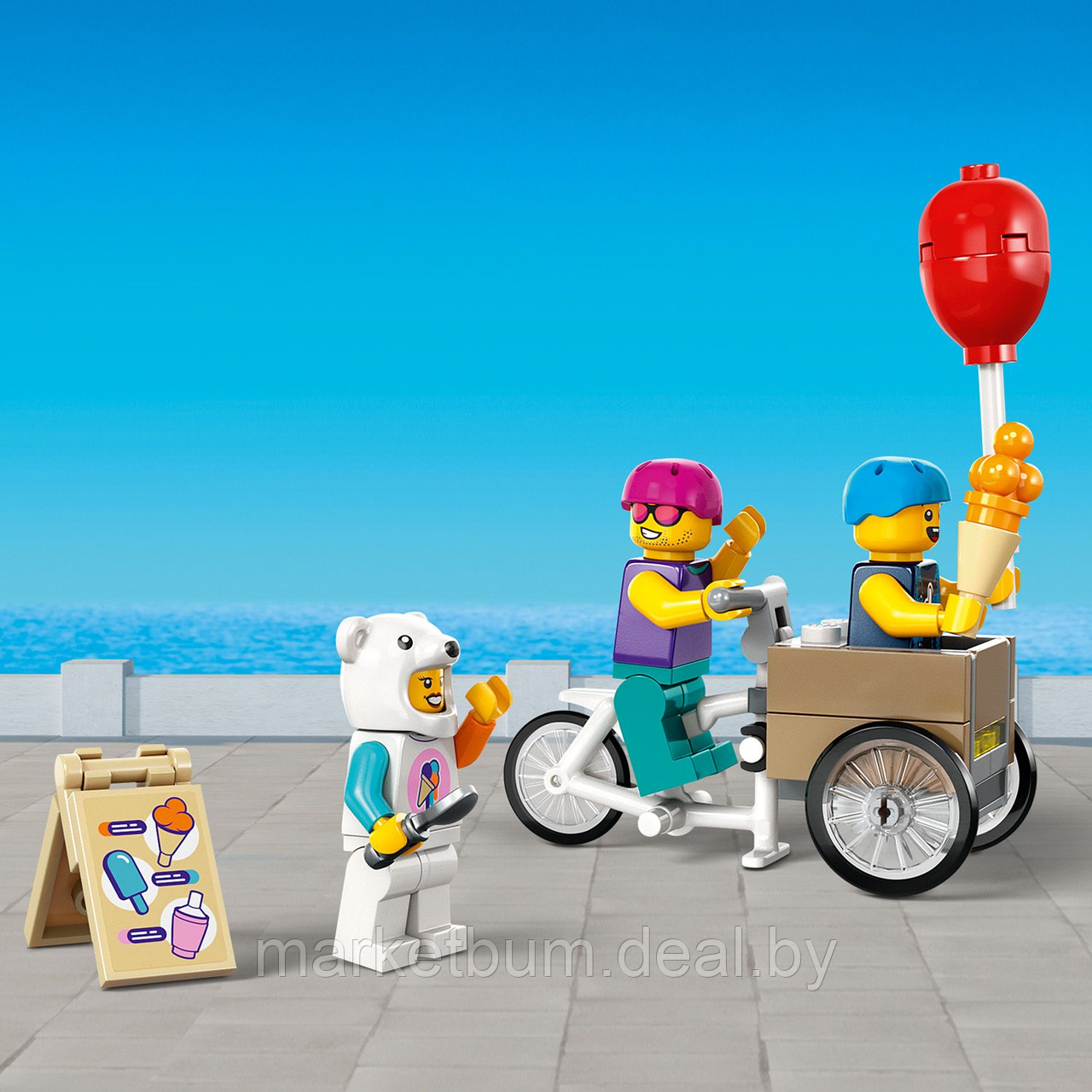 Конструктор LEGO City 60363, Кафе-мороженое - фото 5 - id-p215521119