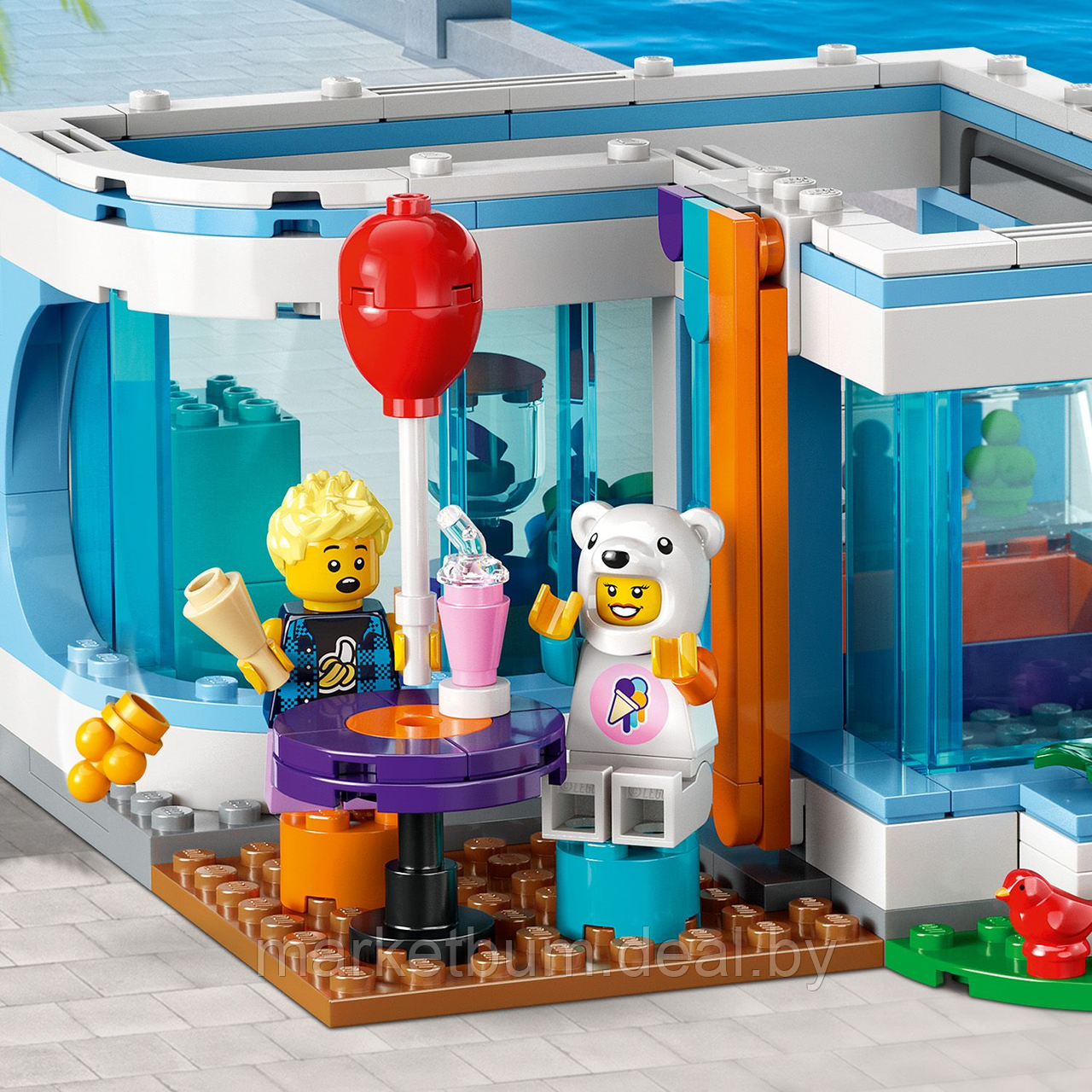 Конструктор LEGO City 60363, Кафе-мороженое - фото 6 - id-p215521119