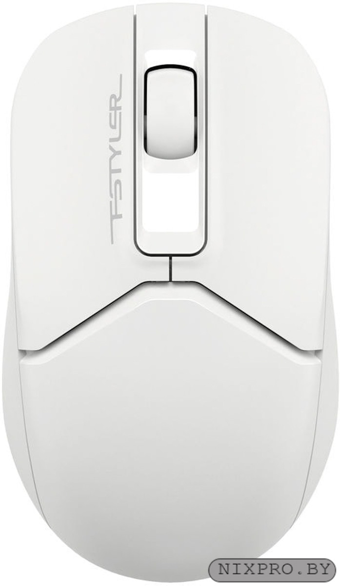 A4Tech FSTYLER Wireless Optical Mouse FG12 WhiteUSB 3btn+Roll - фото 1 - id-p209897422