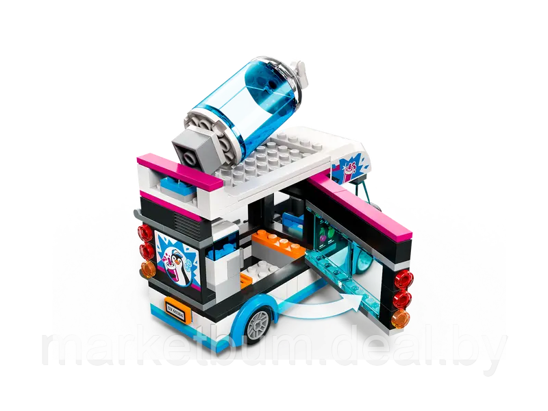 Конструктор LEGO City 60384, Фургон для шейков Пингвин - фото 8 - id-p215522311