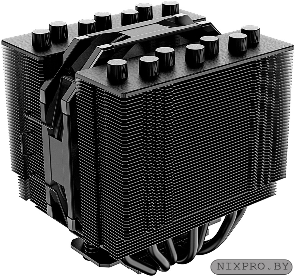 Кулер ID-Cooling SE-207-XT SLIM Black (LGA 1700/2066/2011/1200/1150/1151/1155/1156/AM4 , 700-1800 об/мин, TDP - фото 1 - id-p204379711