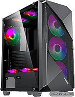 Miditower GameMax REVOLT ATX без БП, с окном